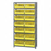 E1500 Bin Shlvng 12inx75inx36in Yellow