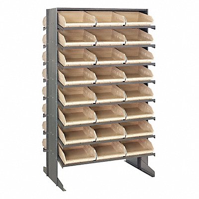 E1553 Pick Rack 24inx60inx36in Ivory