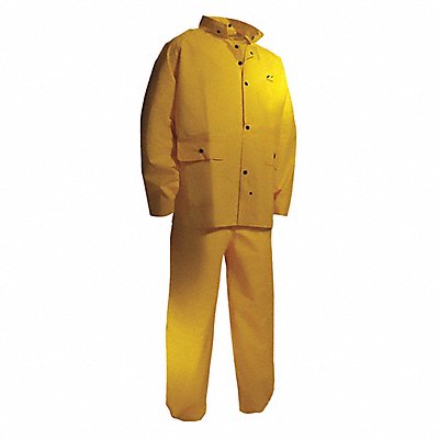 FR 2 Piece Rain Suit Yellow 3XL