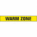 Barricade Tape w/Reel Warm Zone 1000 ft