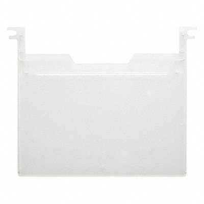 Label Holder Clr Transparent Pocket PK6