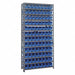 E1506 Bin Shlvng 12inx75inx36in Blue