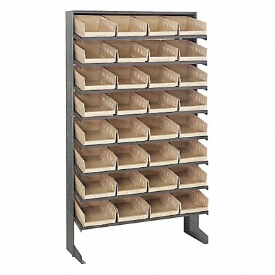 E1547 Pick Rack 12inx60inx36in Ivory