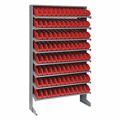 E1544 Pick Rack 12inx60inx36in Red