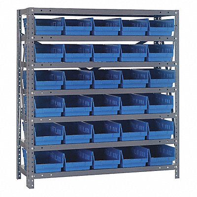 E1523 Bin Shlvng 18inx39inx36in Blue