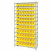 E3957 Bin Shlvng 18inx74inx36in Yellow