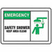 Safety Label 3 1/2 in x 5 in Vinyl PK5