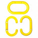 Chain Link 2 in Yellow Acetal PK10