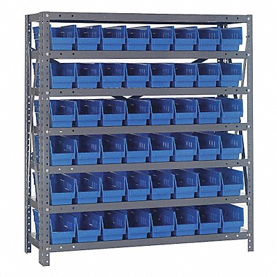 E1511 Bin Shlvng 12inx39inx36in Blue