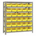 E1523 Bin Shlvng 18inx39inx36in Yellow