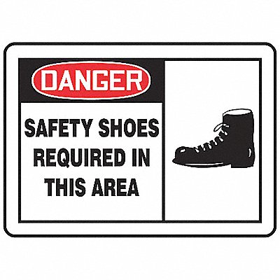 Safety Label 3 1/2 inx5 in Vinyl PK5