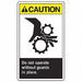 Safety Label 5 inx3 1/2 in Vinyl PK5