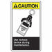 Safety Label 5 inx3 1/2 in Vinyl PK5