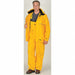 Rain Jacket Detachable Hood Yellow L