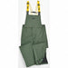 Rain Bib Overall Unrated Green S