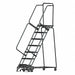 Lockstep Rolling Ladder Steel 70 In.H