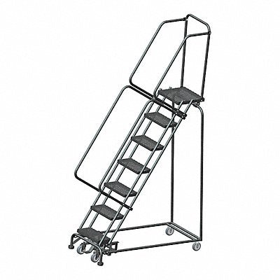 Lockstep Rolling Ladder Steel 70 In.H