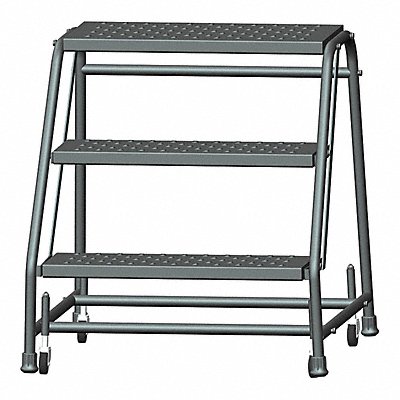 Rolling Ladder Steel 28-1/2 In.H