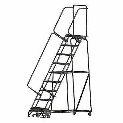 Lockstep Rolling Ladder Steel 90 In.H