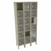 Box Locker Clearview 3 Wide 6 Tier Sand