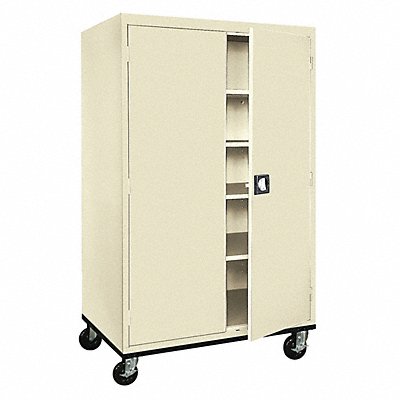 Storage Cabinet 78 x46 x24 Putty 2Shlv