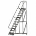 Lockstep Rolling Ladder Steel 120 In.H