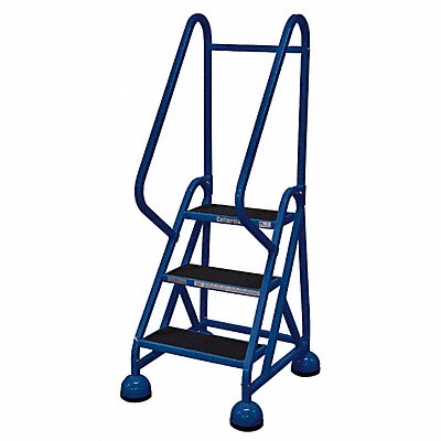 F2128 Rolling Ladder Hndrl Platfm 27 In H