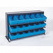 F1586 Bench Pick Rack 12x21x36in Blue