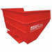 Self Dumping Hopper 6000 lb Red