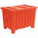 Ribbed Wall Container Orange