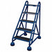 F2131 Rolling Ladder Welded Platform 45In H