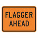 Flagger Ahead Traffic Sign 18 x 24 