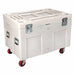 F1331 Storage Cart White Polyethylene 34 in