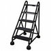 F2131 Rolling Ladder Welded Platform 45In H