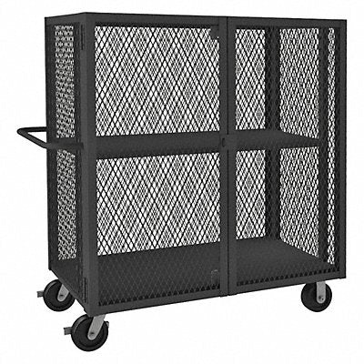 Mesh Security Cart 3000 lb 57x24x60