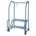 Tilt and Roll Ladder Steel 19 In.H