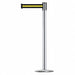 Barrier Post with Belt Polished Satin