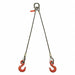 Wire Rope Sling Double Leg 8 ft.L