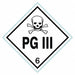 DOT Container Label 4 Label W PK500