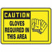 Safety Label 3 1/2 inx5 in Vinyl PK5