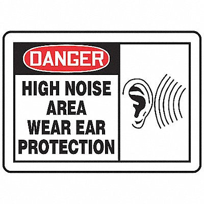 Safety Label 3 1/2 inx5 in Vinyl PK5