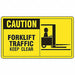 Safety Label 3 1/2 inx5 in Vinyl PK5