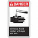 Safety Label 5 inx3 1/2 in Vinyl PK5