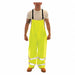 Rain Bib Overall Class E Ylw/Grn 5XL