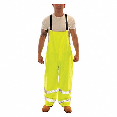 Rain Bib Overall Class E Yellow/Green M