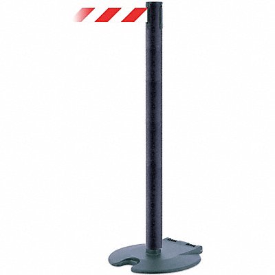 Barrier Post with Belt 7-1/2 ft L