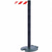 Barrier Post with Belt 7-1/2 ft L