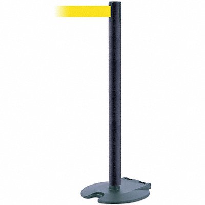 Barrier Post with Belt 7-1/2 ft L