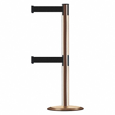 Barrier Post with Belt 7-1/2 ft L