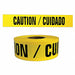 Barricade Tape Caution/Cuidado 1000 ft.